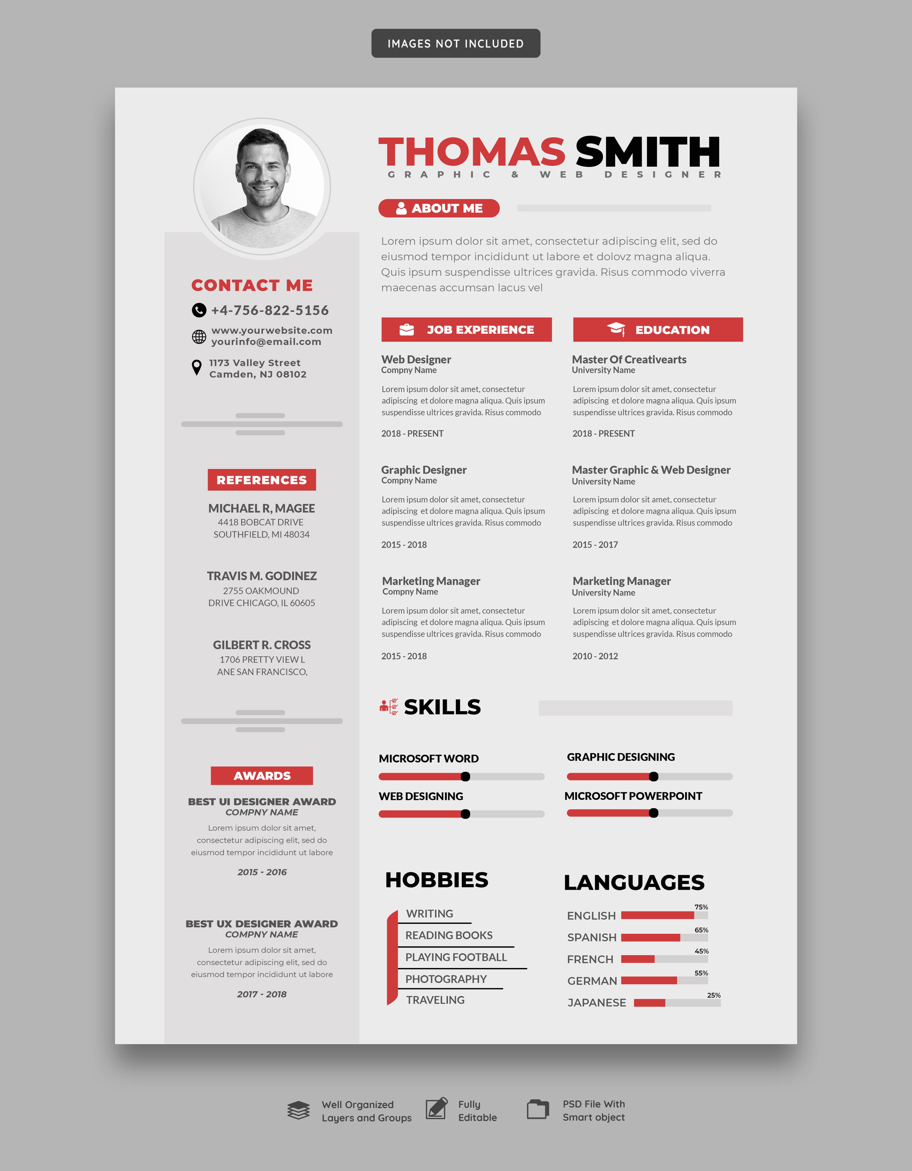 Premium template one